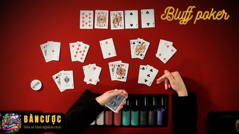 Các thao tác Bluff poker