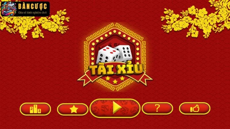 Luật chơi tài xỉu online