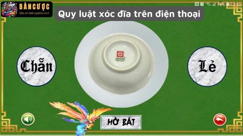 Quy luật xóc đĩa trên điện thoại